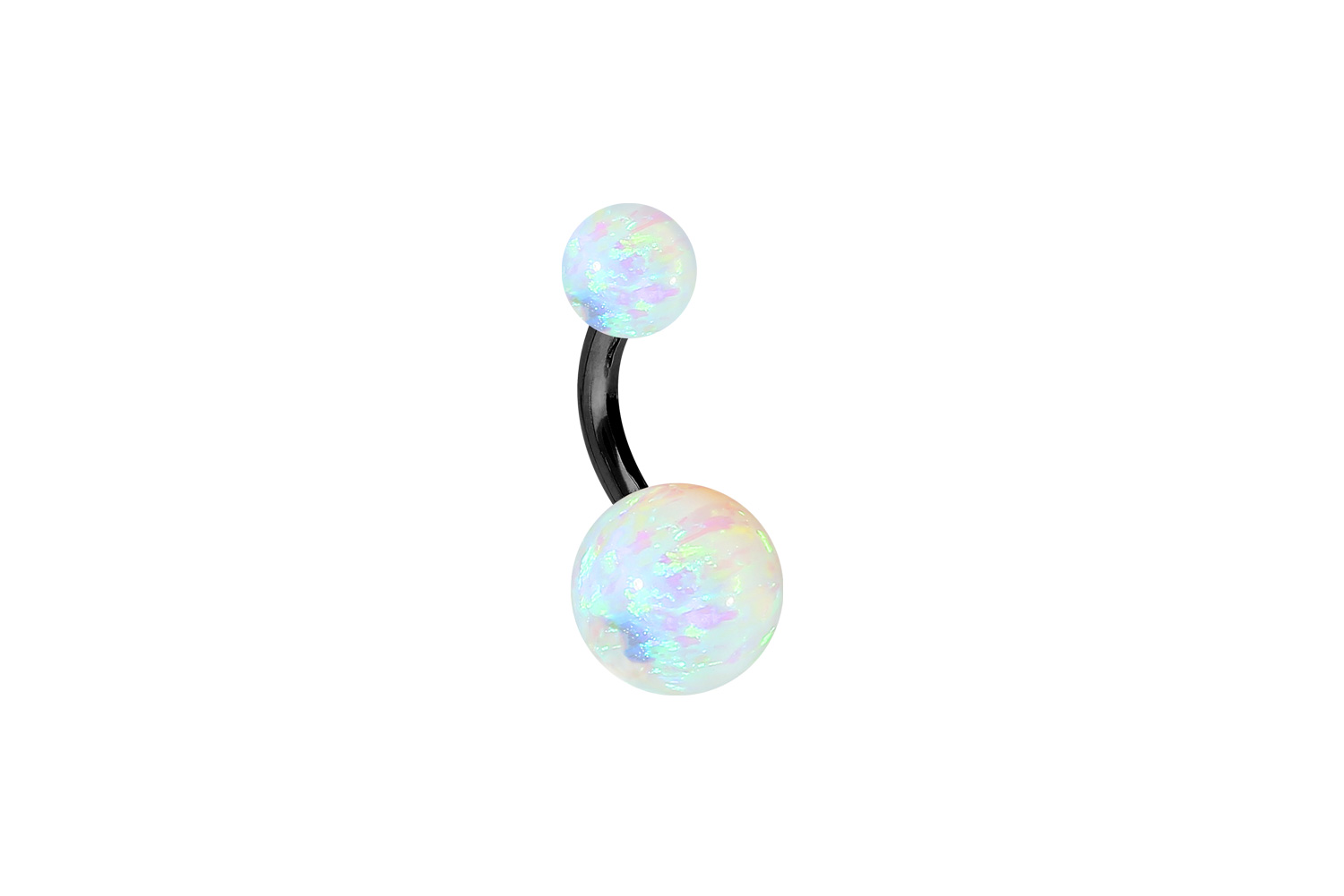 Titan Bananabell Piercing SYNTHETISCHE OPALE